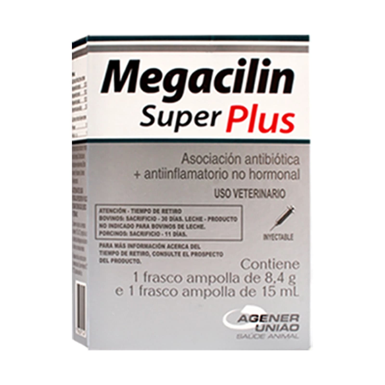 Megacilin Super Plus · 8,4 g + diluyente 15 ml