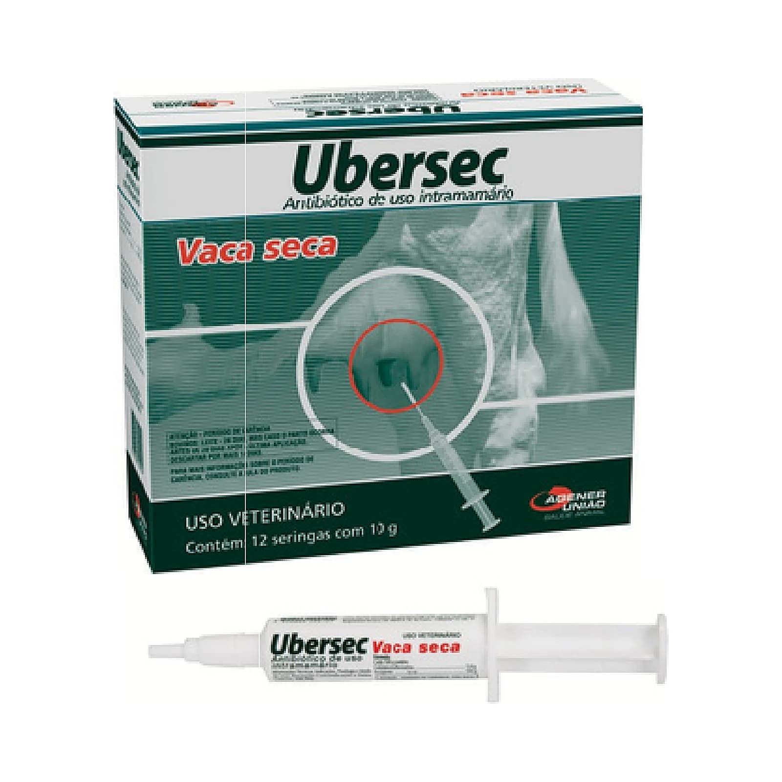 Ubersec · 12 jeringas de 10 g